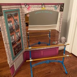 American Girl Gabriela's Creative Studio Set For 18" Doll ~Dance Barre